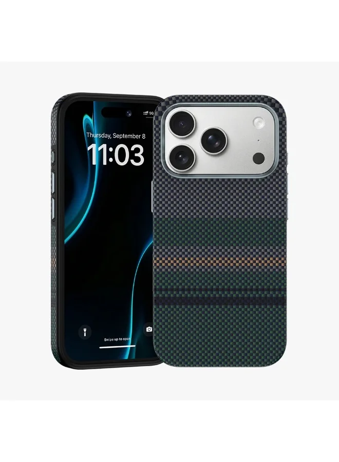 Benks Benks iPhone 17 Pro Max Full Aurora Premium Case Compatible with Camera Control Button, Compatible with Magsafe, Military Grade Protective Case Built with Dupont Kevlar